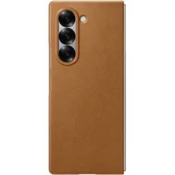 Чохол Epik Leather Case для Samsung Galaxy Fold6 Brown AAA [113349] - мініатюра 3