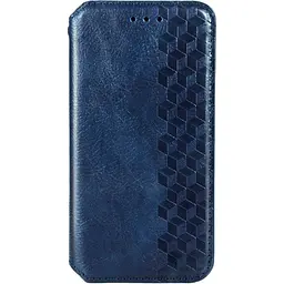Чохол-книжка GETMAN Cubic Cover Case для Xiaomi Redmi Note 12 Pro 4G/ 11 Pro 4G/ 5G Blue [96747]