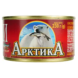 Кільки балтійські Арктика обсмажені в томатному соусі 230 г - мініатюра 3