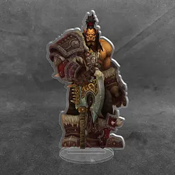 Акрилова колекційна фігурка World of Warcraft Гаррош Пекельний Крик 15 см
