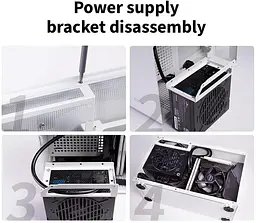 Корпус PcCooler I100W PRO MESH білий (I100W PRO MESH) Без БП - мініатюра 7