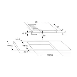 Варочна поверхня Gorenje GKTW642SYB - мініатюра 10