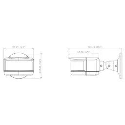 IP-відеокамера панорамна 2Mp x 4 TVT TD-6528M3N (D/PE/AR2) f=3.3mm (77-00501) - мініатюра 2