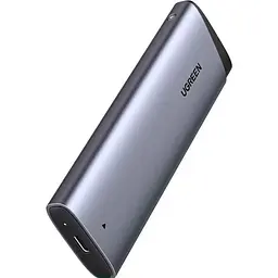 Зовнішня кишеня Ugreen CM767 USB 3.2 Gen 2 M.2 NVMe 10 Гбіт/с Сіра - мініатюра 2