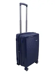 Валіза маленька S ручна поклажа Milano bag 024 поліпропілен Темно-синій - мініатюра 2