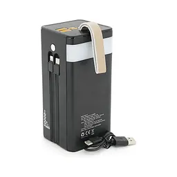 Батарея універсальна 7GO 50000mAh PD/22.5 Solar Black (GPW-01 / 45006) - мініатюра 3