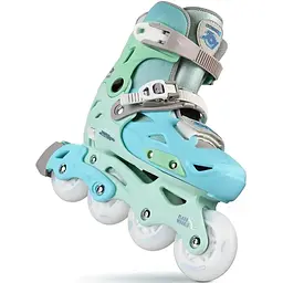 Ролики Cosmo ID Joy Pro 31-34 Turquoise (1012-CIS-JOY PRO-BL-31-34) - мініатюра 2