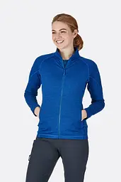 Флісова кофта Rab Nucleus Jacket wmns 10 Синій