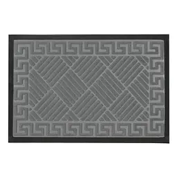 Килимок придверний Eco Fabric Смужки з кромкою сірий 40 х 60 см (4060-112) - мініатюра 3