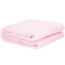 Плед-покривало Extra Soft Springos HA7128 світло-рожевий 130x180 см - мініатюра 3