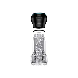 Мастурбатор Kiiroo Feel Pocket Crystal з насадкою PowerBlow - мініатюра 2
