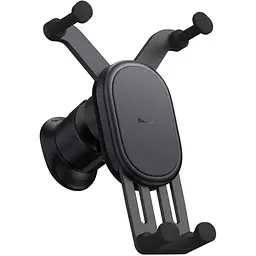 Автотримач Baseus Stable Gravitational Car Mount Air Vent Version Black (SUWX020001) [116280] - мініатюра 1