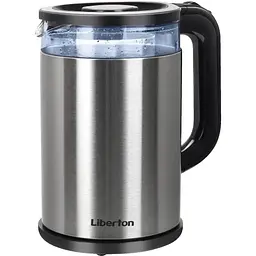 Електрочайник LEK-6832, Black/Inox LIBERTON teh0020883 - мініатюра 1