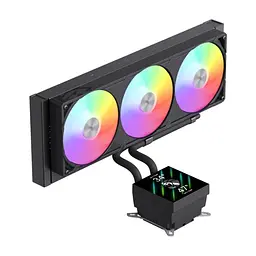 Система рідинного охолодження Gamemax GLACIER 360 LCD BK - мініатюра 5