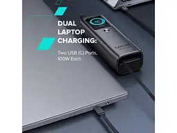 Зовнішній акумулятор (Power Bank) Canyon OnPower 265 165W 20000mAh Dark Gray (CNS-CPB265DG) - мініатюра 5