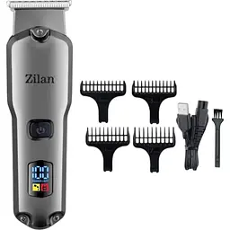 Тример для стрижки волосся Zilan ZLN8634 IPX7 5 в 1 акумуляторний 180 хв роботи - мініатюра 4