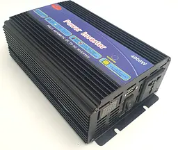Автоінвертор 12 V-220 V 4000 W перетворювач напруги WimpeX 12 V-220 V 4000 Вт