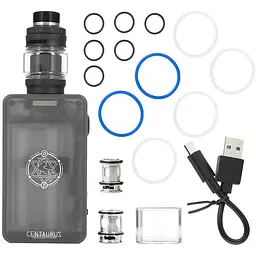 Електронна сигарета Lost Vape Centaurus N200 200W with Centaurus Sub Ohm Tank 5ml Kit Grey Rock (18803) - мініатюра 6