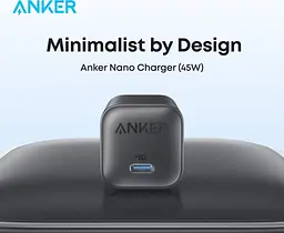 Мережевий зарядний пристрій Anker Nano Charger 45W USB-C Чорний (A2692L11) - мініатюра 2