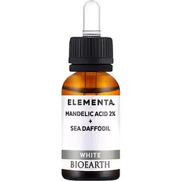 Сироватка для обличчя Bioearth Elementa White Mandelic Acid 2% + Sea Daffodil 15 мл