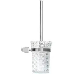 Йоршик для унітазу Rea 322229 nickel brushed REA-77061, Никель
