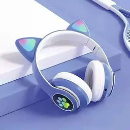 Навушники Bluetooth Tucci STN28 з вушками Blue  - мініатюра 3
