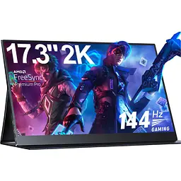 Портативний монітор UPERFECT 17.3" 2K 144Hz [90505] - мініатюра 1