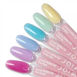 Моделюючий гель для нігтів Creamy Builder Gel 007 Plum Rose JOIA vegan 15 мл - мініатюра 4