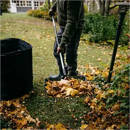 Лопата-граблі для листя Fiskars Ergonomic (1077116) - мініатюра 3