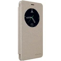 Чохол-книжка Nillkin Sparkle case Meizu M3e Gold - мініатюра 4