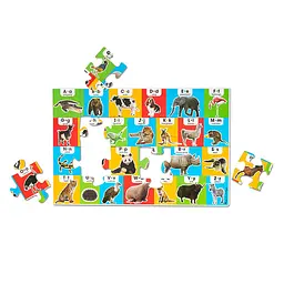Мега-пазл Melissa&Doug Алфавіт/Тварини, 24 елементи (MD31001) - мініатюра 3