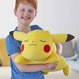 М'яка іграшка Pokemon Пікачу, що спить, 45,7 см (PKW0074) - мініатюра 5