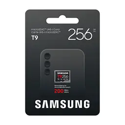 Карта пам'яті Samsung 256GB microSDXC class 10 UHS-I U3 V30 A2 T9 (MB-MH256T/WW) - мініатюра 4