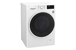 Прально-сушильна машина LG F2J6HG0W, 7кг (4кг), 1000, П, Пар, глибина 45см, Дисплей, Інвертор, Білий (F2J6HG0W) - мініатюра 2