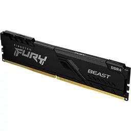 Модуль пам'яті DDR4 Kingston FURY Beast 16GB 3200 MHz Black (KF432C16BB1/16WP) [148743] - мініатюра 1