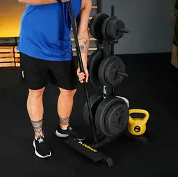 Стійка для дисків та грифів Trex Sport TX-065WR з полицями - мініатюра 12