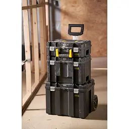 Ящик для інструмента модульний Stanley FatMax Pro-stack 3 секції на колесах (FMST75753-9) - мініатюра 3