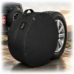 Чохол захисний для запасного колеса Beltex R16 - R20 XXL Ø85x27 см Чорний