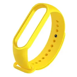 Ремінець BeCover для Xiaomi Mi Smart Band 5/Mi Smart Band 6 Yellow (705073) - мініатюра 2