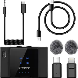 Мікрофонна радіосистема Proove ToneLine USB-C Black (PTWM00000201) [158950] - мініатюра 6