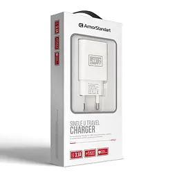 Зарядний пристрій Armorstandart AR02 (USB3.1A) White (ARM59714) - мініатюра 3