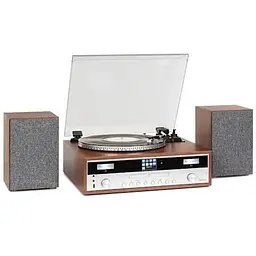 Стереосистема програвач вінілу Auna Birmingham HiFi (10034090)