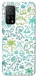 TPU чохол Demsky Dino pattern для Xiaomi Mi 10T