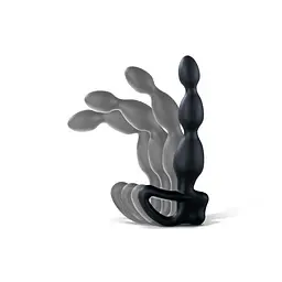 Mystim Big Bend-it - Масажер простати зі змінним вигином, для електростимулятора, 18х4.4 см - мініатюра 3