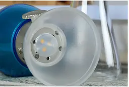 Лампа світлодіодна «Чарівна гас» LED RETRO LAMPS 0.4W з акумулятором синя - мініатюра 5