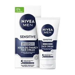 Крем для обличчя після гоління Nivea MEN Sensitive Face Cream 75 мл (4005808211456)