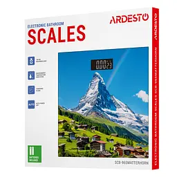 Ваги підлогові Ardestо 150 кг малюнок (SCB-965MATTERHORN) - мініатюра 4