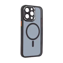 Чохол ArmorStandart Unit MagSafe SE для Apple iPhone 15 Pro Max Black Orange - мініатюра 2