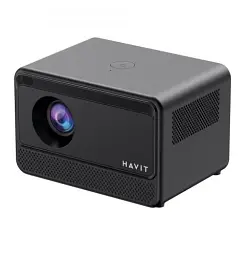 Проектор Havit HV-PJ211 Pro, Black, Android TV 9.0, WiFi / Bluetooth, 1280x720, 180 Лм, 1000:1, 2x3 Вт, HDMI, 2xUSB