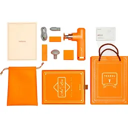 Перкусійний масажер YESOUL Massage Gun MG-12 Orange (MG-12_OR) [171985] - мініатюра 6